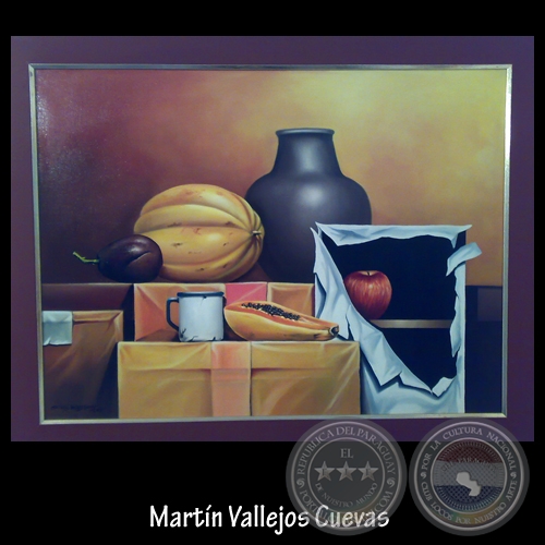 COMPOSICIÓN, 2009 - Óleo sobre tela de MARTÍN VALLEJOS